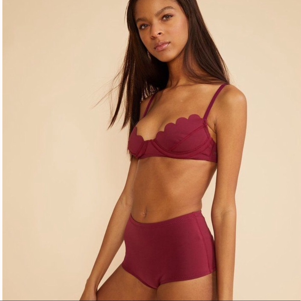 NWOT Cynthia Rowley Betty Scuba Bikini Set